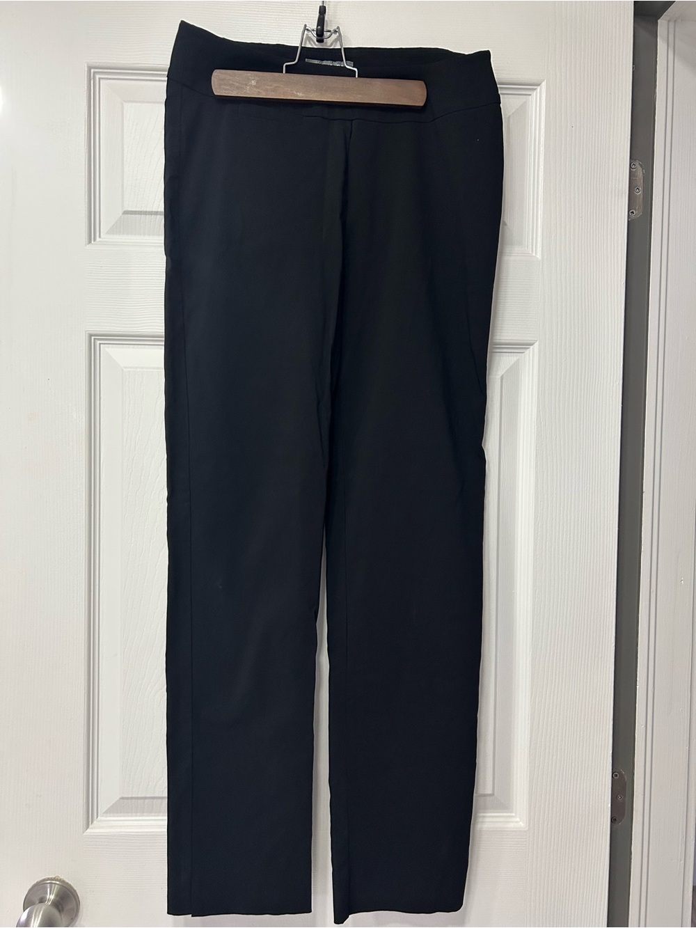 Margaret M Black Tailored Pants
